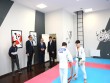 Türkan qəsəbəsində yeni idman kompleksinin açılışı olub